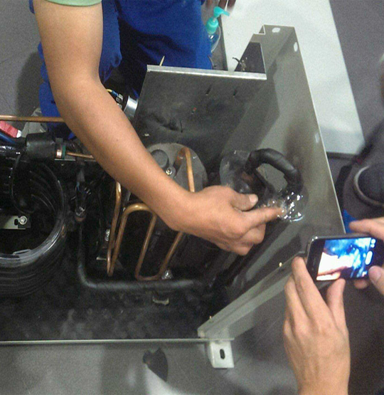 兴文维修空调制冷效果差